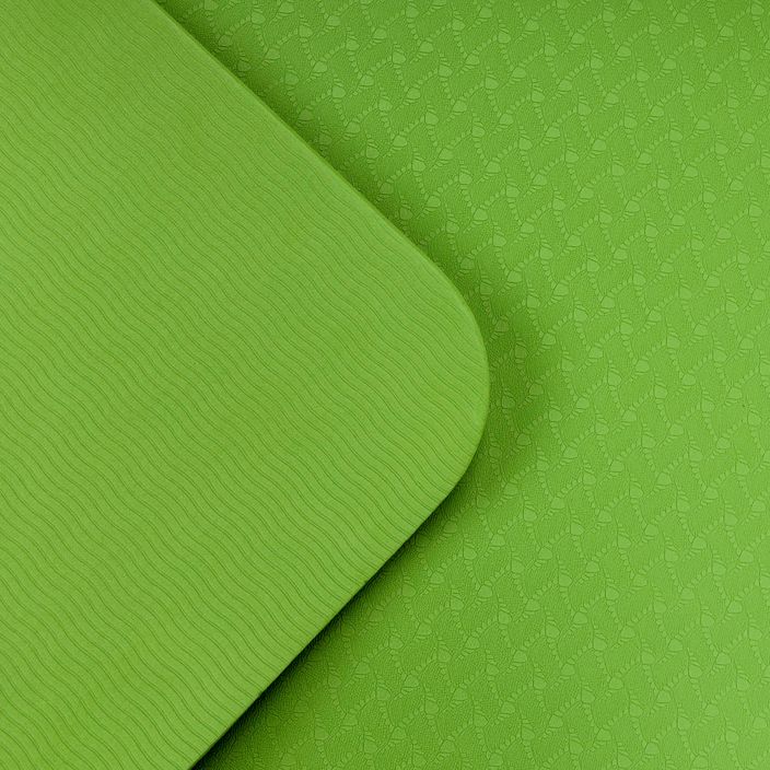 TREXO yoga mat TPE 6 mm green YM-T01Z 4