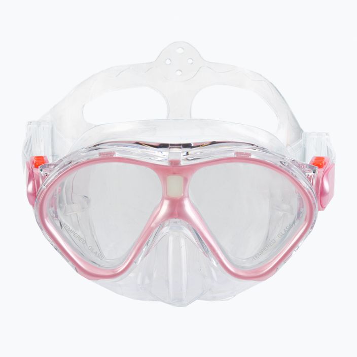 Children's AQUASTIC Snorkeling kit pink MSK-01R 3