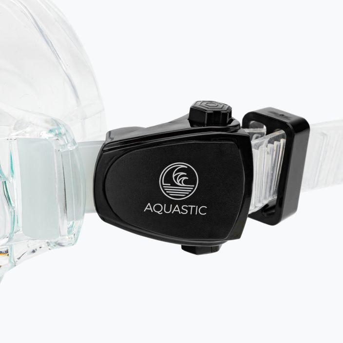 AQUASTIC Snorkelling set blue MSFA-01SN 13