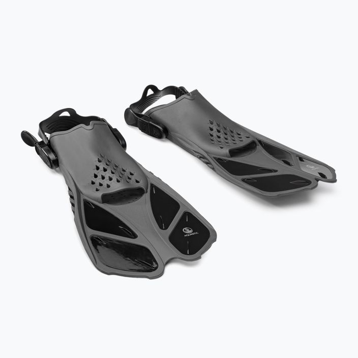AQUASTIC Snorkelling Kit Black MSFA-01LC 2