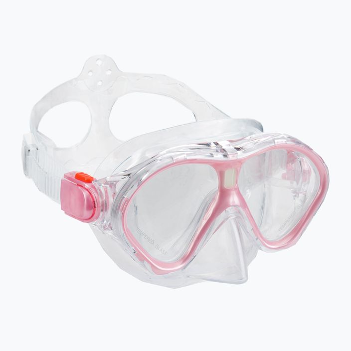 AQUASTIC Children's Snorkelling Kit Pink MSFK-01SR 10