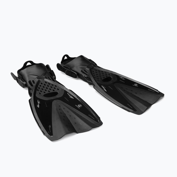 AQUASTIC Fullface snorkelling kit black SMFA-01LC 2