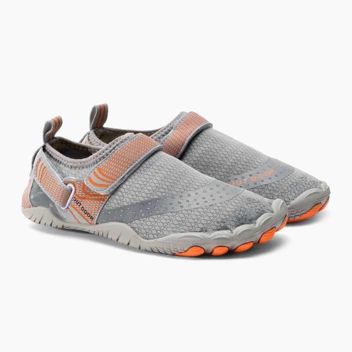 AQUASTIC Aqua grey water shoes WS083 4