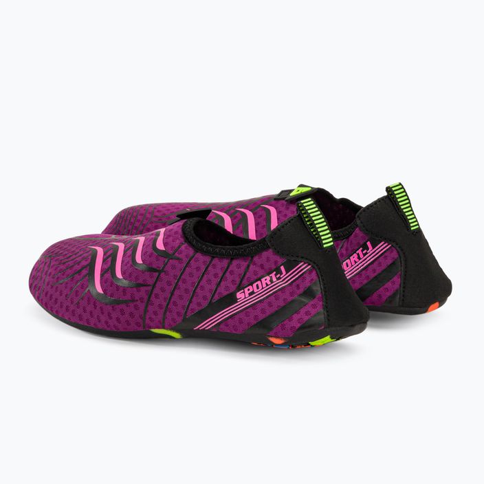 AQUASTIC Aqua water shoes purple WS008 3