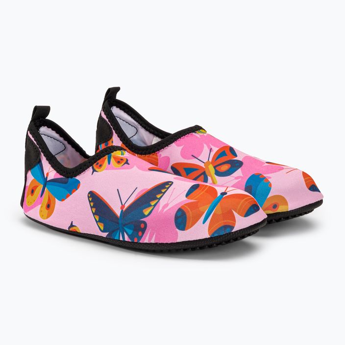 Children's water shoes AQUASTIC Aqua pink KWS065 4