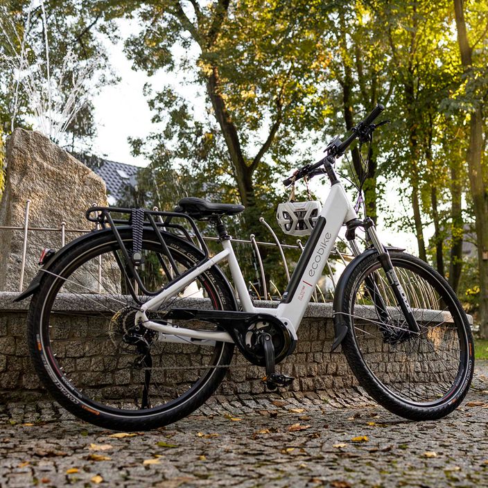 EcoBike LX300 Greenway electric bicycle white 1010306 19