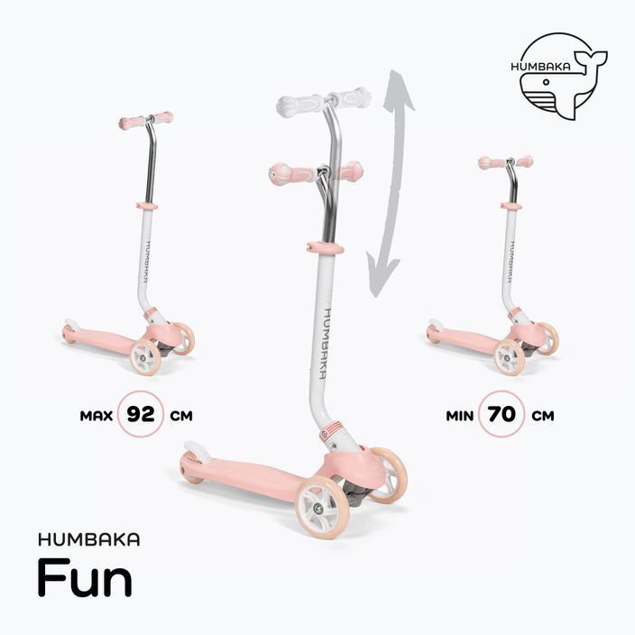 HUMBAKA Fun children's scooter pink KS001 3
