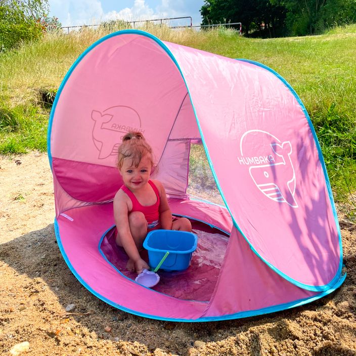 Beach tent with pool HUMBAKA BTK01 pink 8