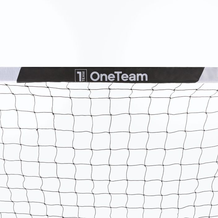 OneTeam One Square football goal 300 x 200 cm galvanised steel white/black 8