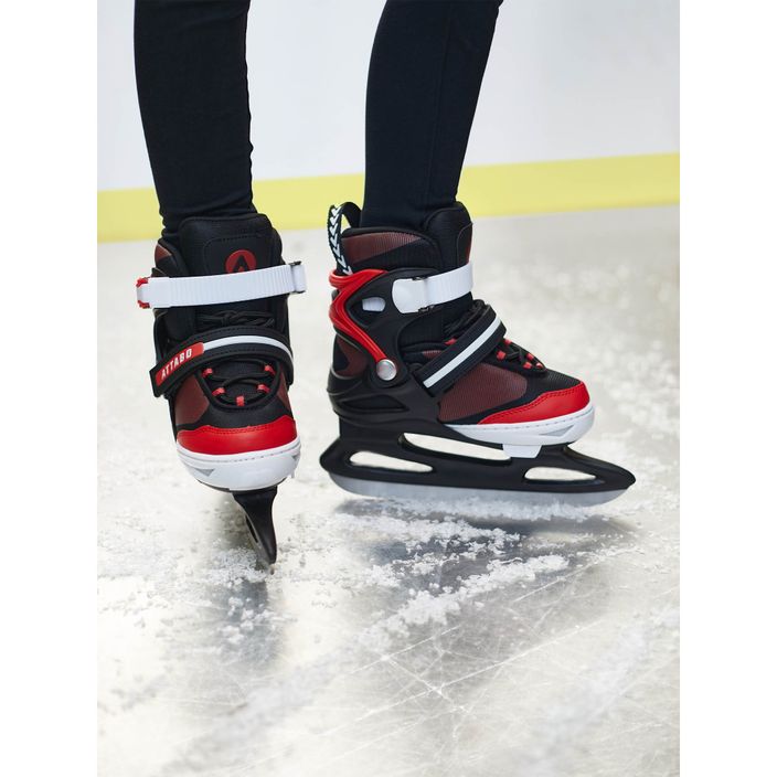 Children's skates ATTABO Boy black/red 4