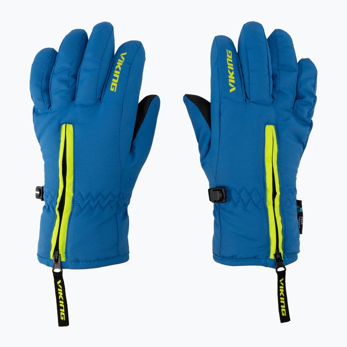 Children's ski gloves Viking Asti blue 120/23/7723 3