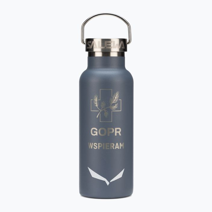 Salewa Valsura Insul BTL thermal bottle #SupportGOPR 450ml grey 00-0000000518 2