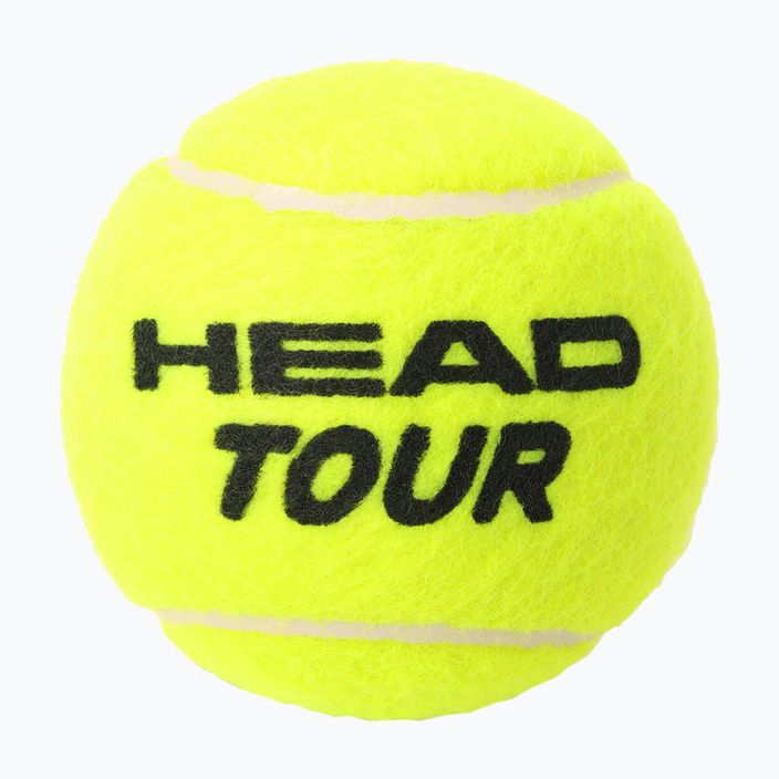 HEAD Tour tennis balls 4 pcs. 2