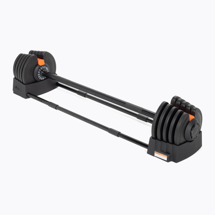 Dumbbell/ barbell 2-in-1 TREXO TRX-ABD40 1-40 kg black/orange 3