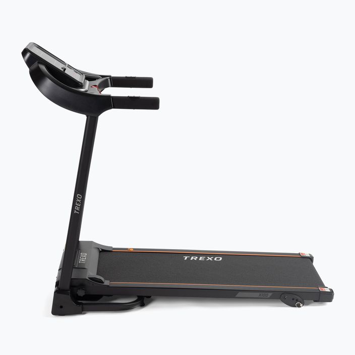 TREXO X100 electric treadmill black 2