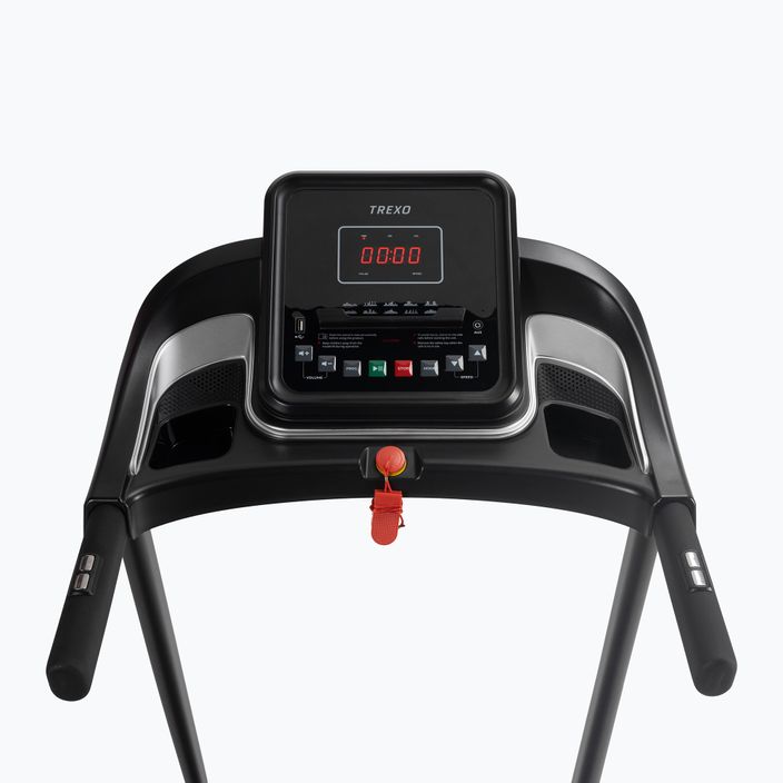 TREXO X100 electric treadmill black 6