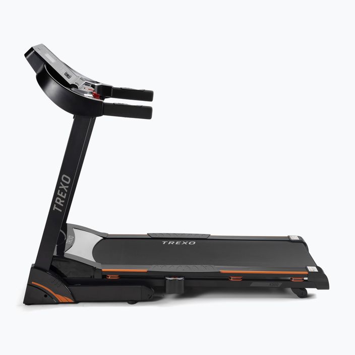 TREXO X300 electric treadmill black 2