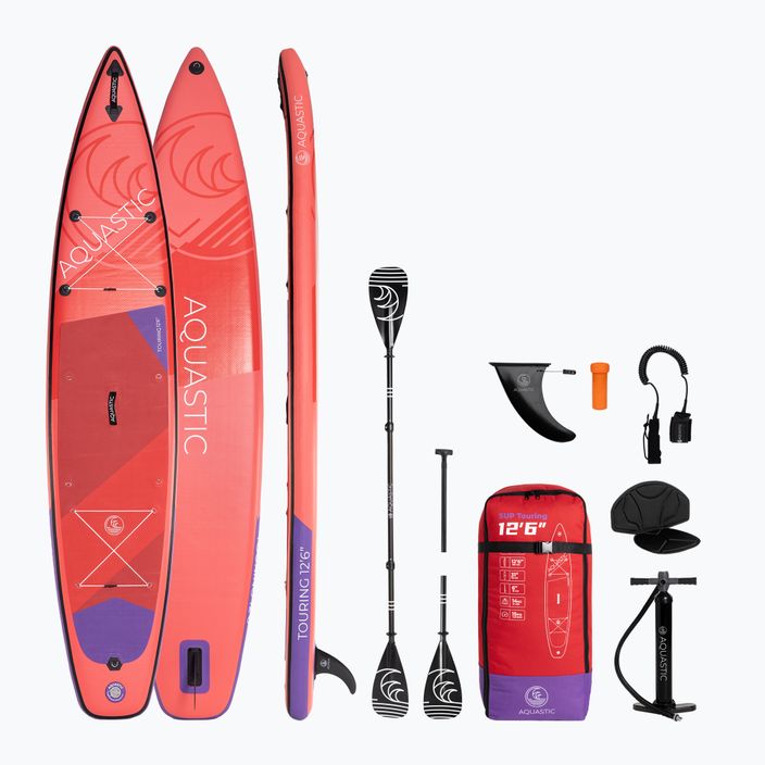 SUP AQUASTIC Touring board 12'6" 2024 red