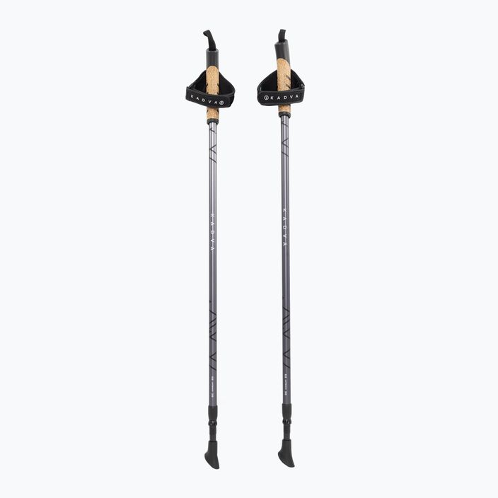 KADVA Nordic walking poles Aruku black 10