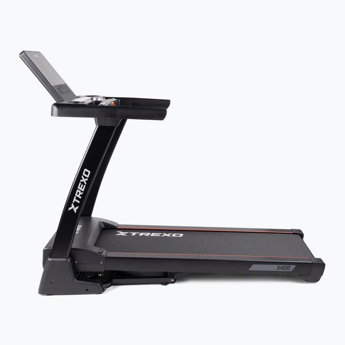 TREXO X400 electric treadmill black 2