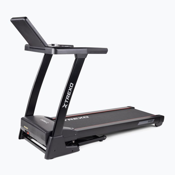 TREXO X400 electric treadmill black 3