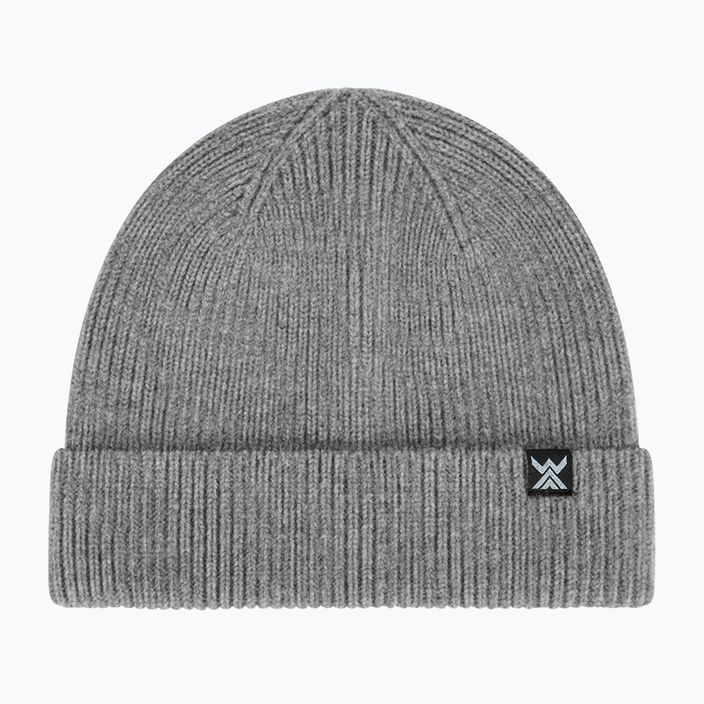 WOOLCANO Merino winter beanie HAT0440 grey