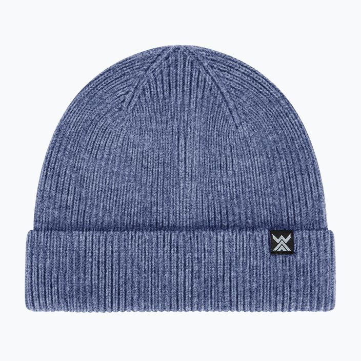 WOOLCANO Merino winter beanie HAT0440 blue