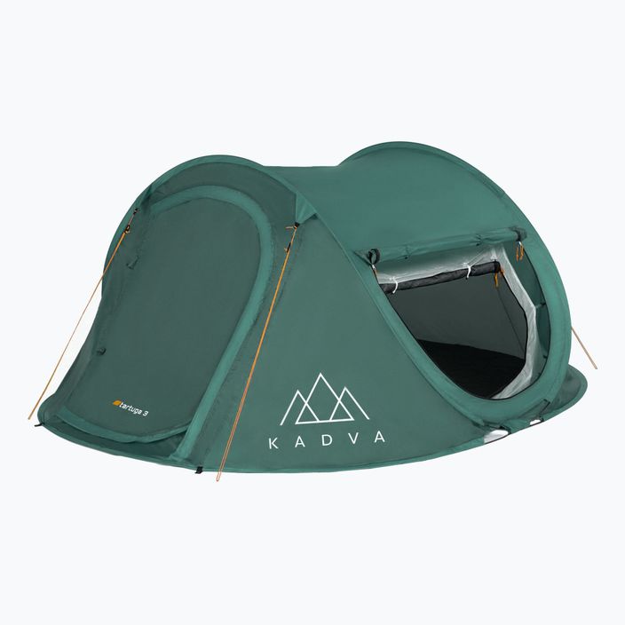 KADVA Tartuga 3-person camping tent green