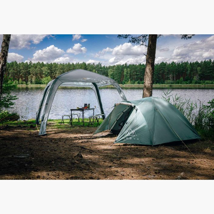 KADVA CAMPdome 3-person camping tent green 2