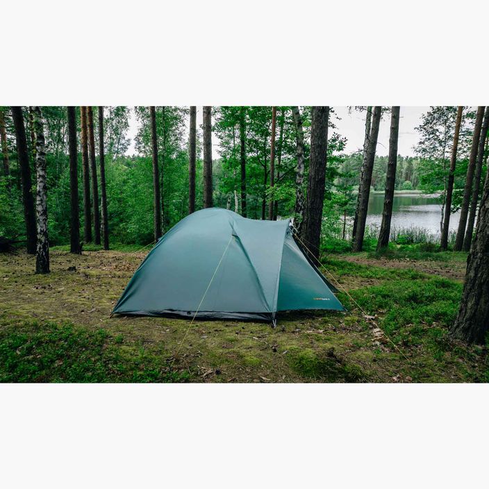 KADVA CAMPdome 3-person camping tent green 13