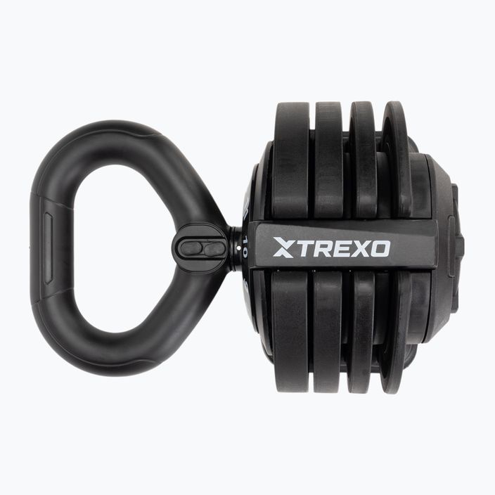 TREXO TXO-B4W004 12kg adjustable kettlebell black 3