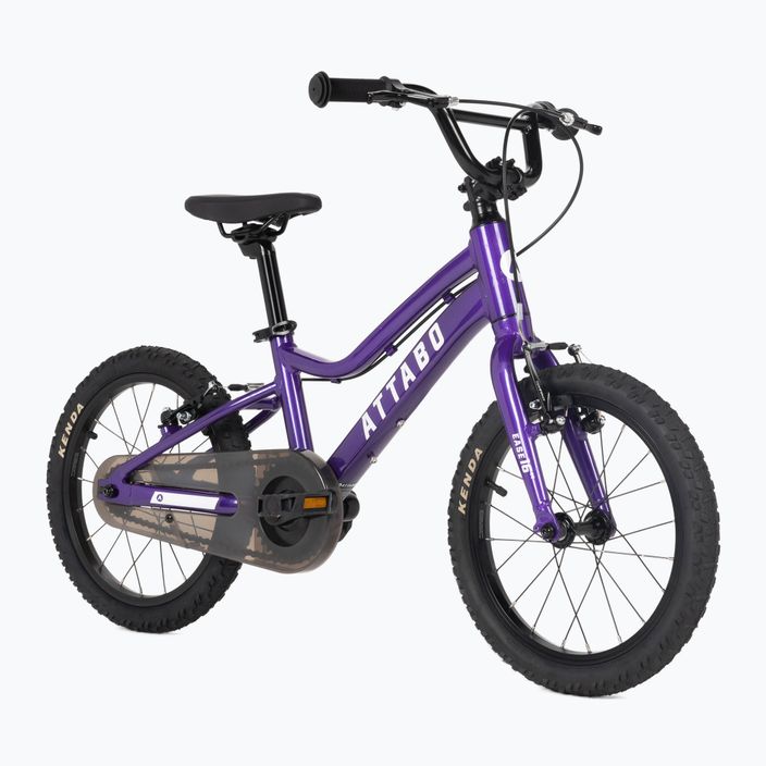 Children's bicycle ATTABO EASE 16" purple 2