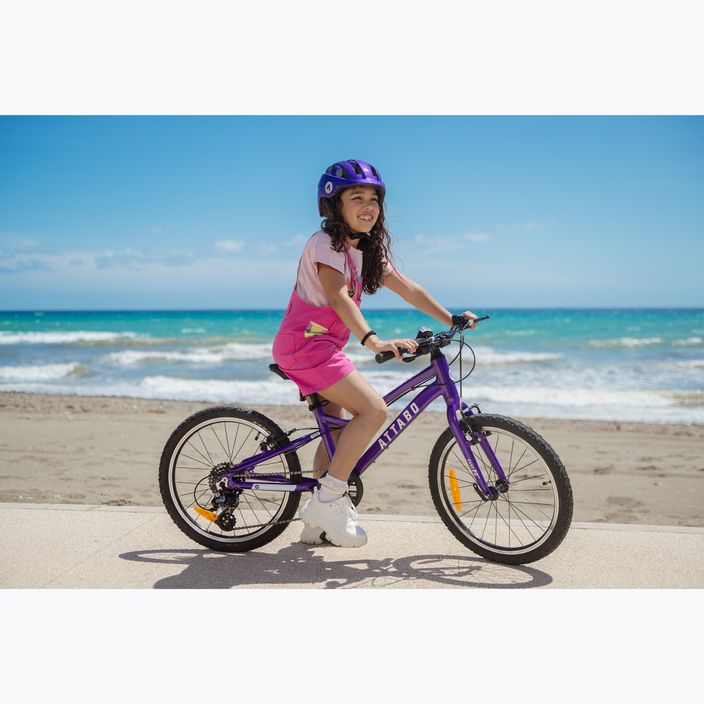 Children's bicycle ATTABO EASE 20" purple 8