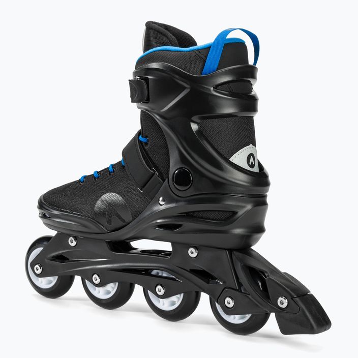 Men's ATTABO Cyclone roller skates black/blue 4