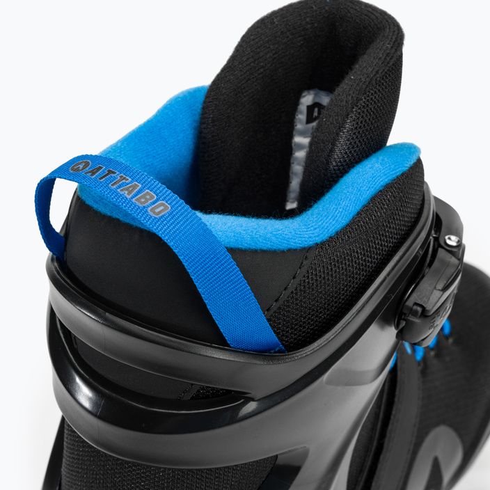 Men's ATTABO Cyclone roller skates black/blue 11