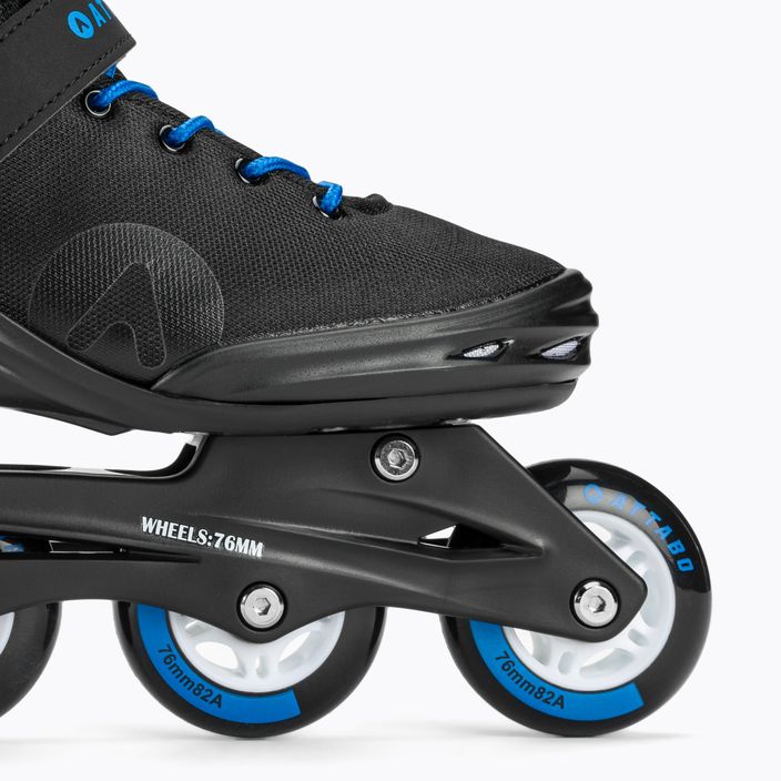 Men's ATTABO Cyclone roller skates black/blue 14