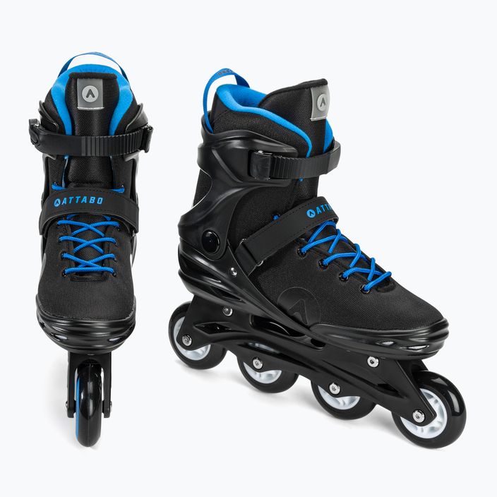 Men's ATTABO Cyclone roller skates black/blue 10