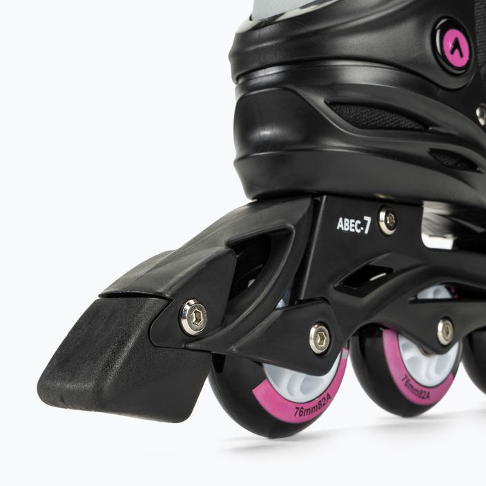 Women's roller skates ATTABO Cyclone black/pink 13