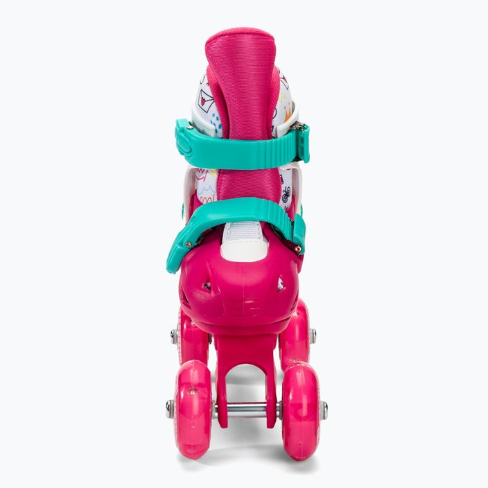 HUMBAKA Starjet LED children's roller skates 3in1 pink 9