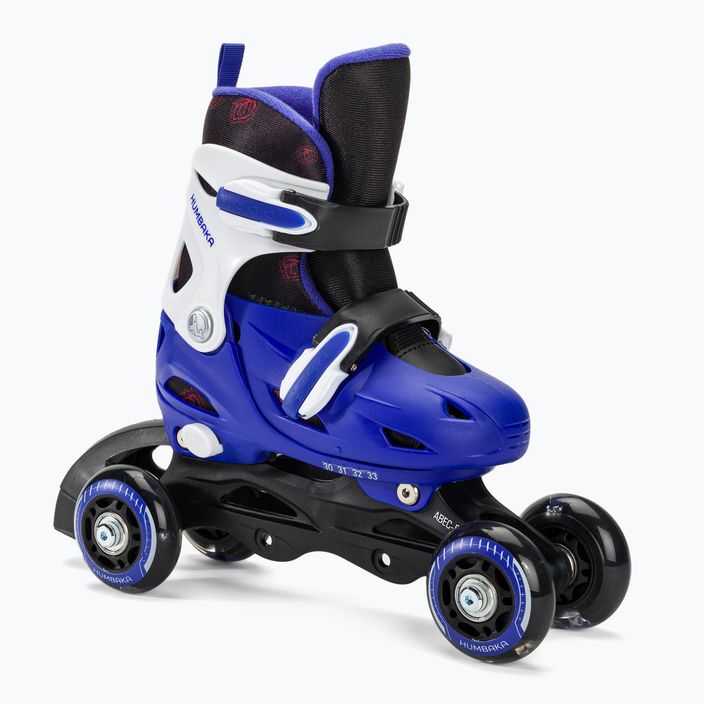 HUMBAKA Starjet LED children's roller skates 3in1 blue 6