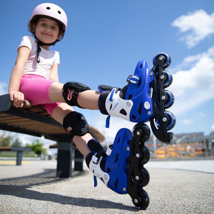 HUMBAKA Starjet LED children's roller skates 3in1 blue 4