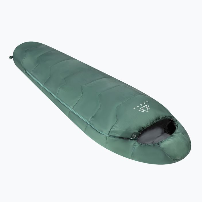 KADVA Mumio L sleeping bag left green 2