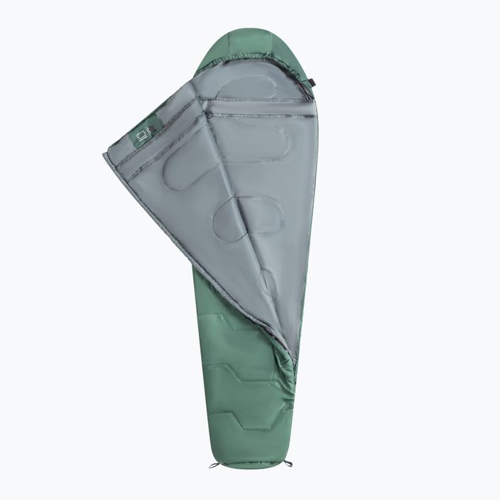 KADVA Mumio L sleeping bag left green 6