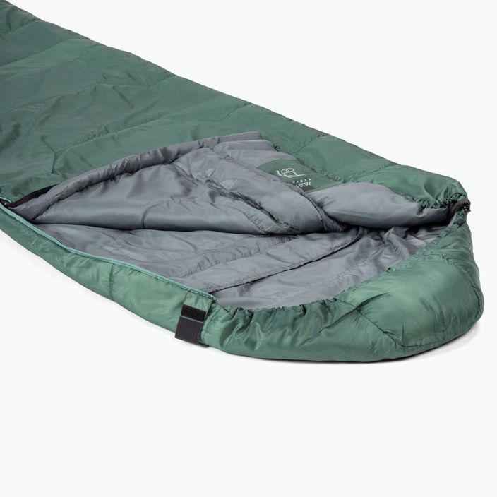 KADVA Mumio L sleeping bag left green 17