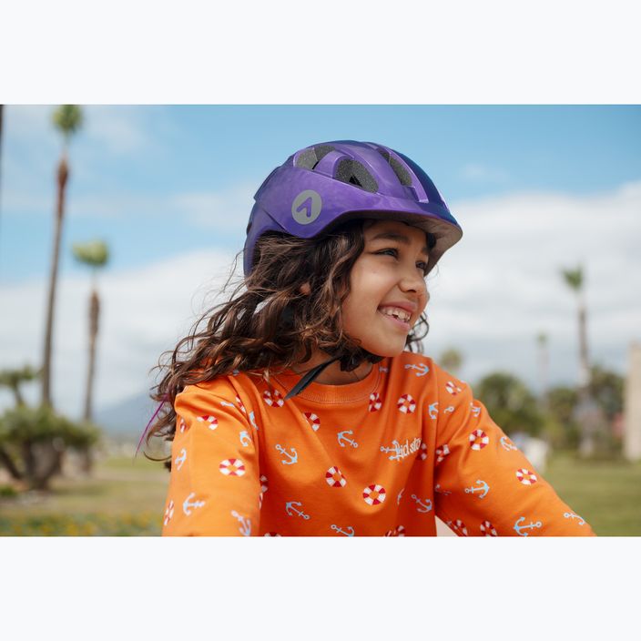 Children's bicycle helmet ATTABO K200 purple 12