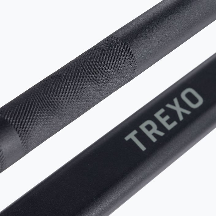 TREXO 36 kg adjustable barbell set 9