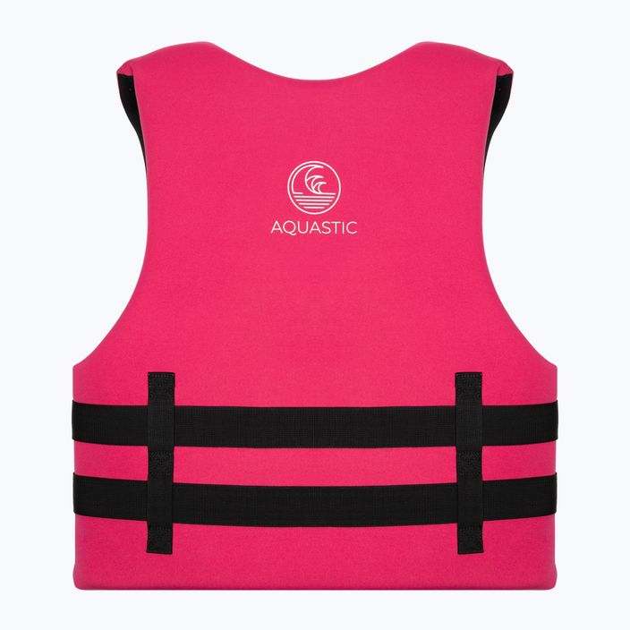 Women's safety waistcoat AQUASTIC AQS-LVW pink 2