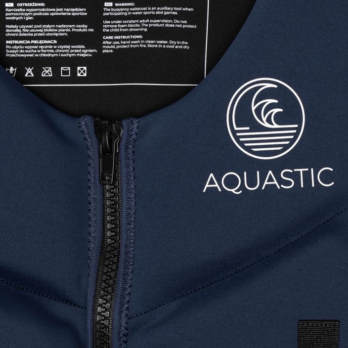 Women's safety waistcoat AQUASTIC AQS-LVW navy blue 3