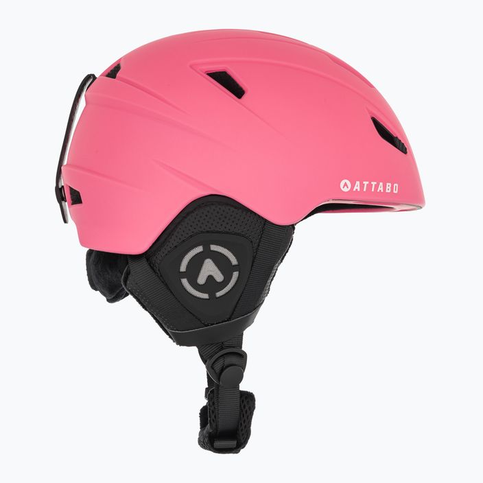 Children's ski helmet ATTABO S200 pink 4