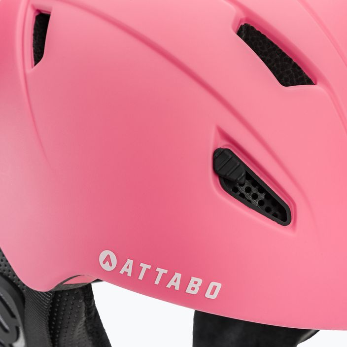 Children's ski helmet ATTABO S200 pink 7